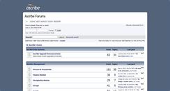 Desktop Screenshot of forum.ascribedata.com